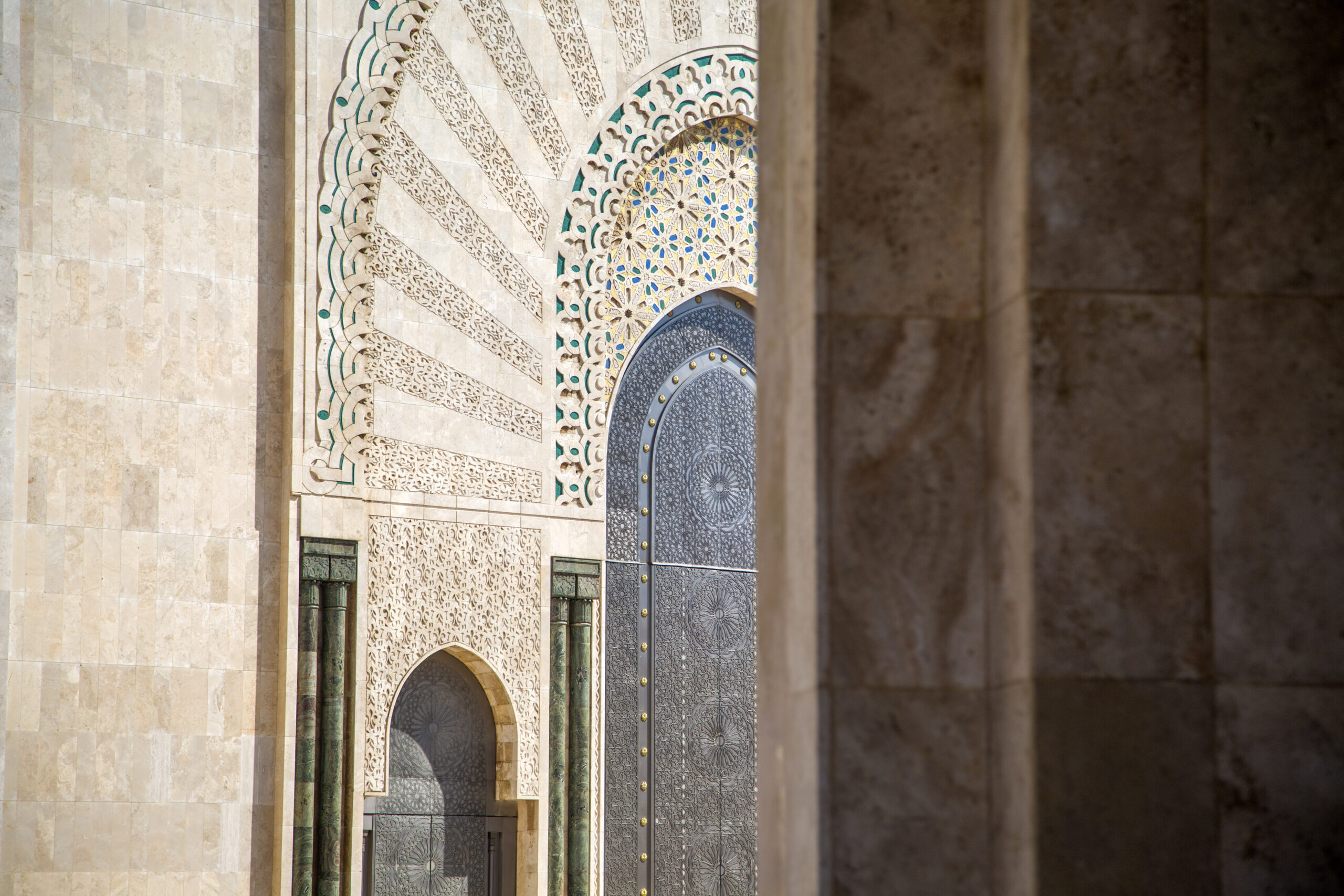 Mosque Hassan II in Casablanca, Morocco